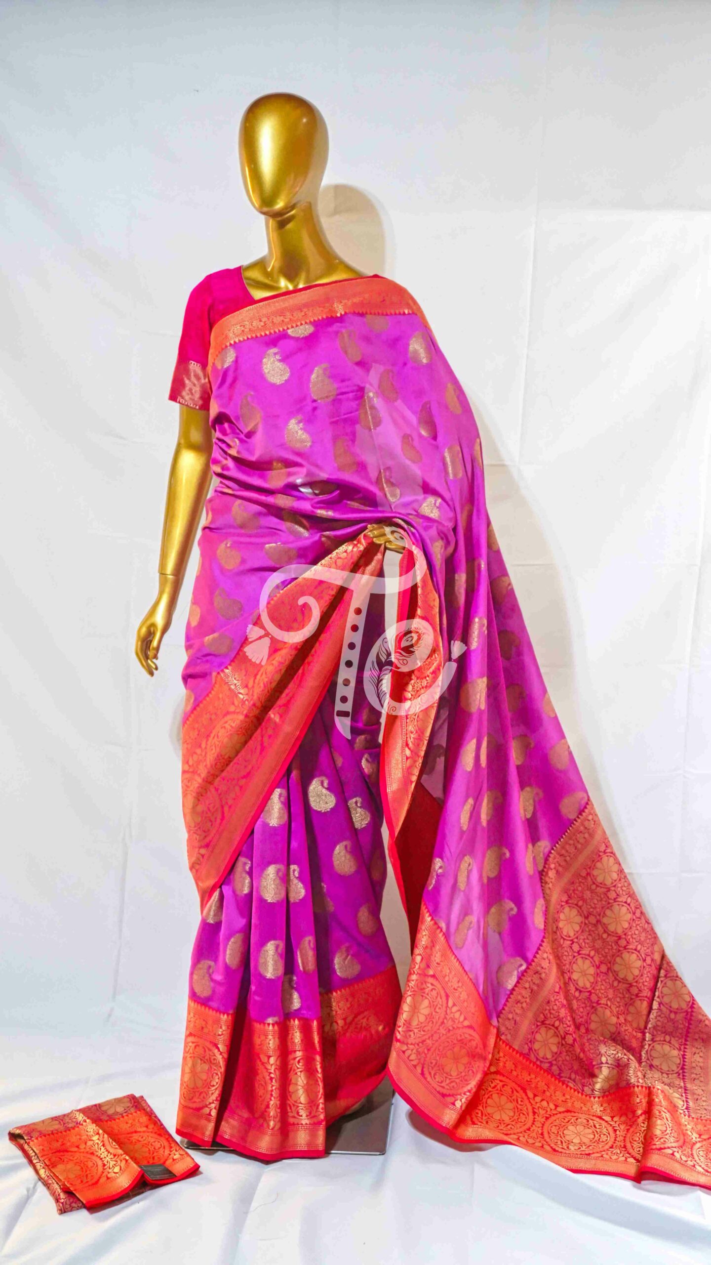 New Model Pattu Half Sarees Colour Combination (New)