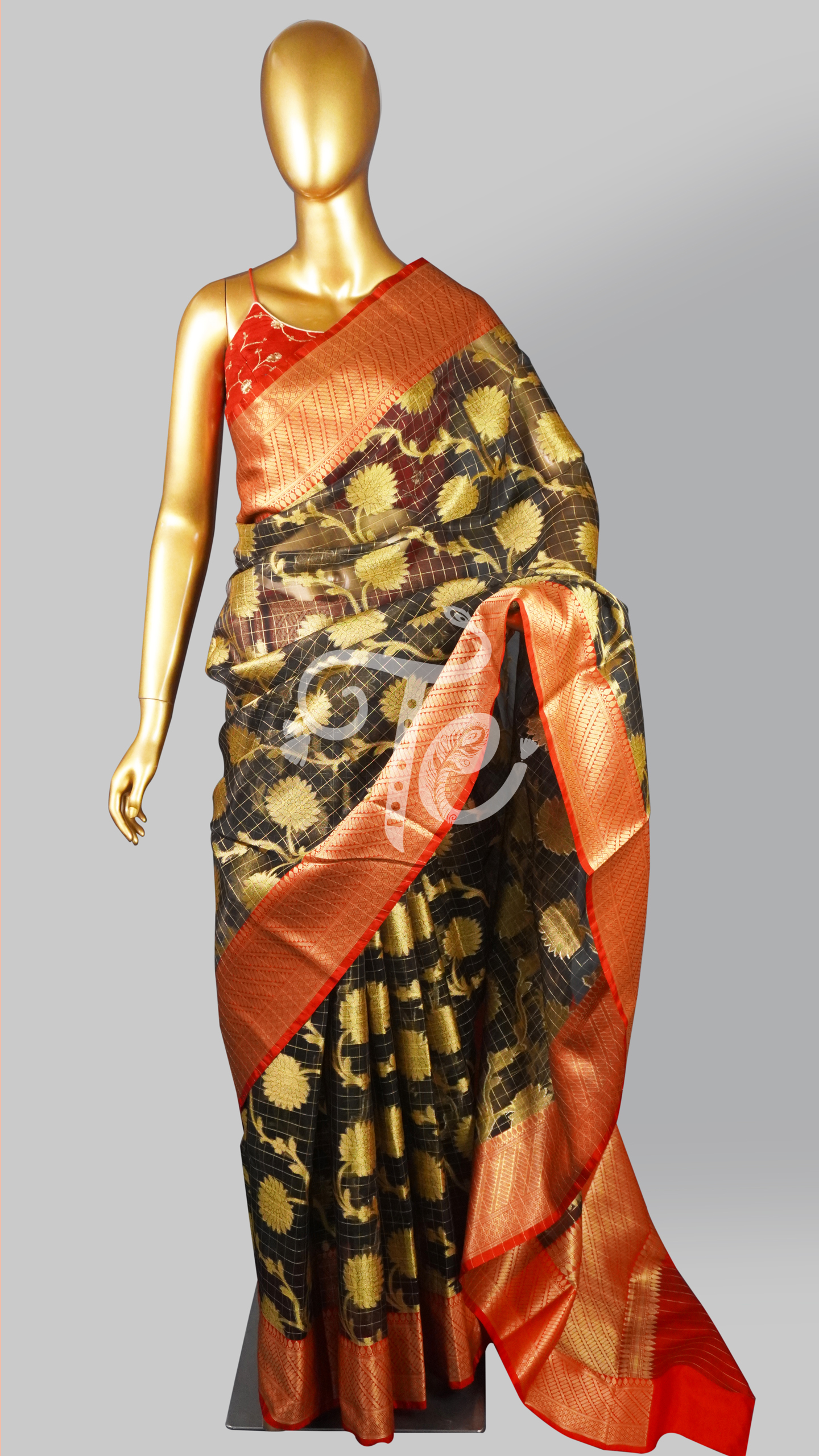 Buy Black Sarees for Women by MIRCHI FASHION Online | Ajio.com